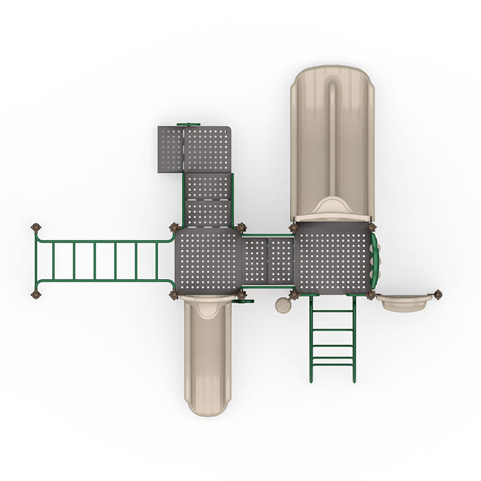 Wisdom Commercial Tunnel Rush Playground Structure WKP35-0123