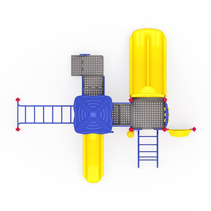 Wisdom Commercial Tunnel Rush Playground Structure WKP35-0123