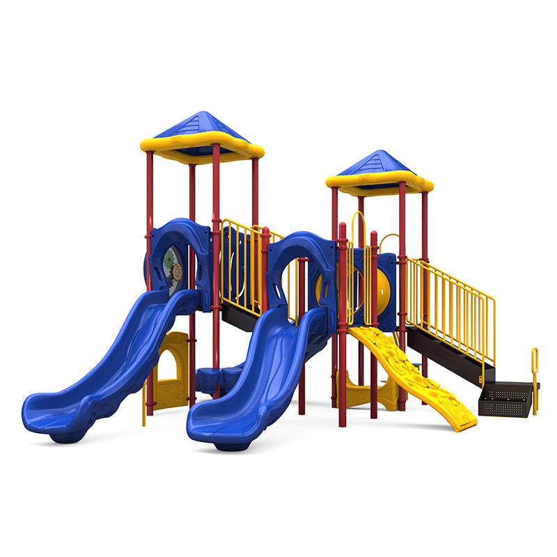 Wisdom Timber Tracks Playground Structure QSWP-350006