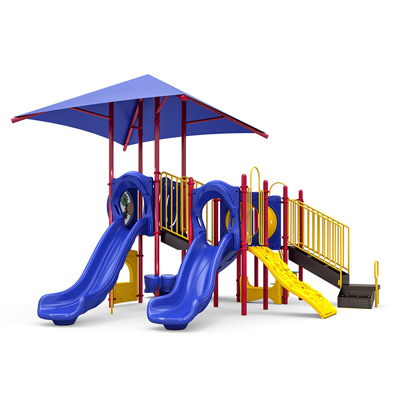 Wisdom Timber Tracks Playground Structure QSWP-350006