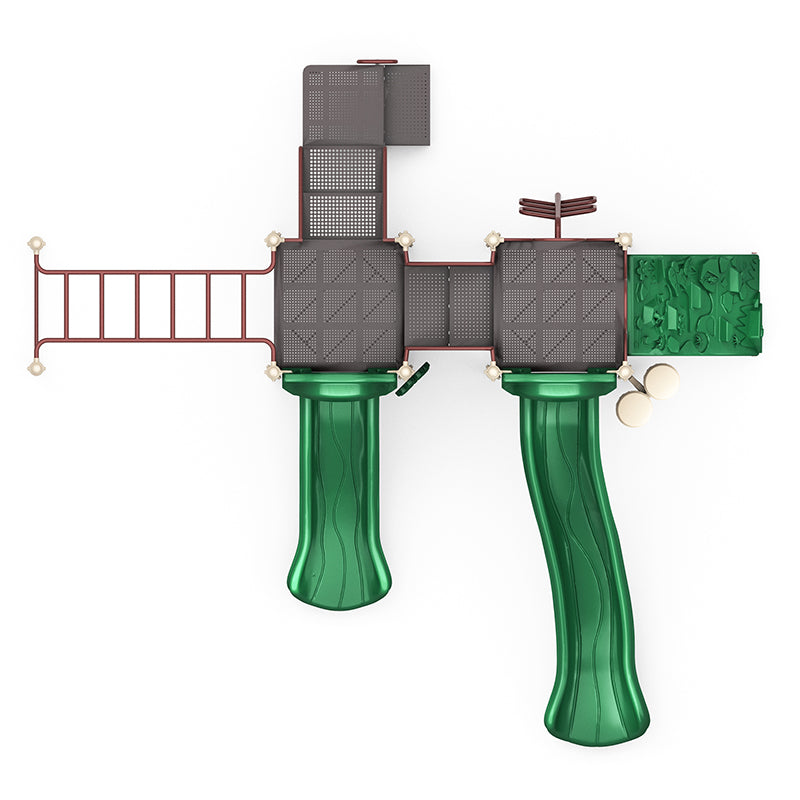 Wisdom Jungle Play Playground Structure QSWP-350026