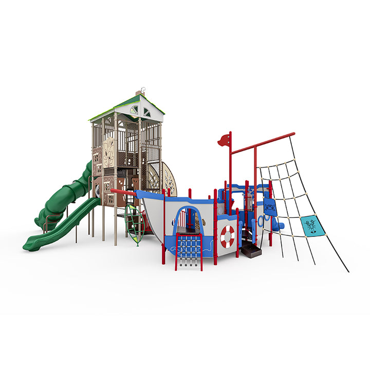 Wisdom WisePLAY Shreveport Playground Structure WPPE-350003C00