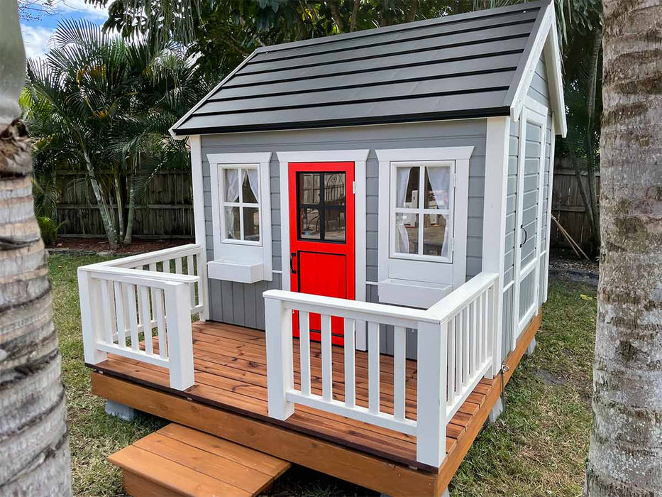 Whole Wood Playhouses Playhouse Kids Cave 6x8