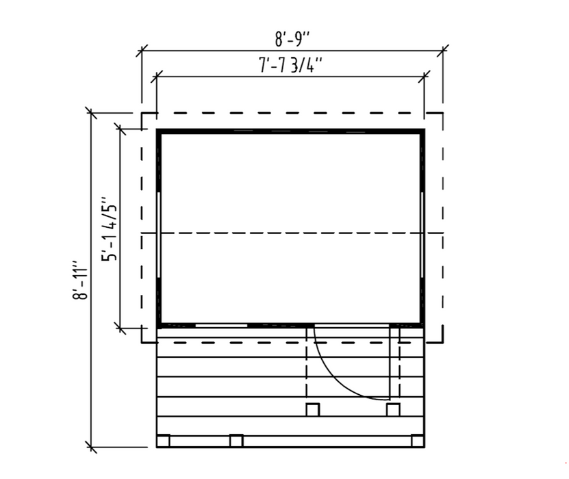 Whole Wood Playhouses DIY Playhouse Kit Little Cottage