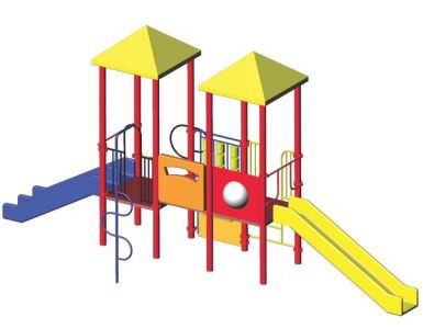 SportsPlay Model Abby and Miss Abby Modular Playground 911-125B, 911-225B