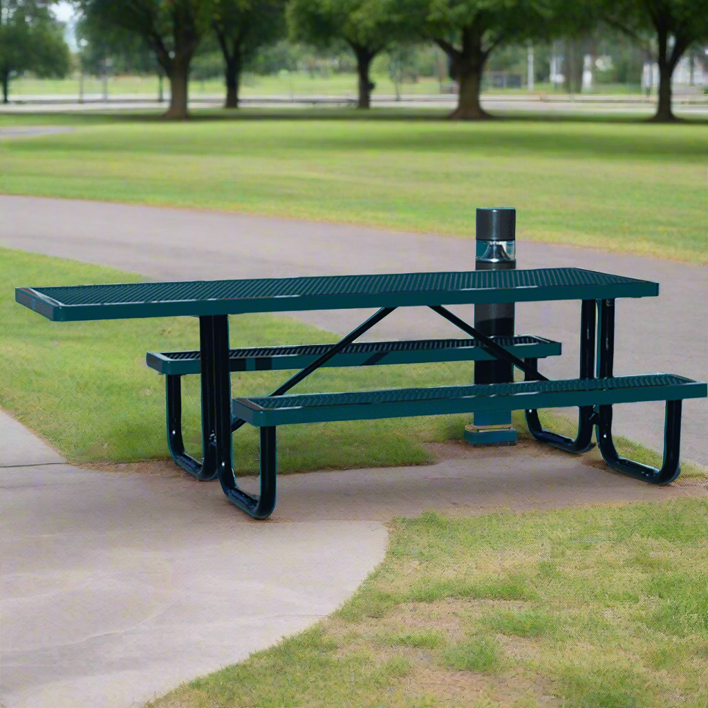 Kidstuff Playsystems 8ft ADA Steel Picnic Table 9201-171