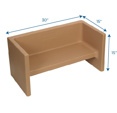 Children's Factory Commercial ADAPTA-BENCH 3-N-1 Flexible Seating Children's Bench CF910
