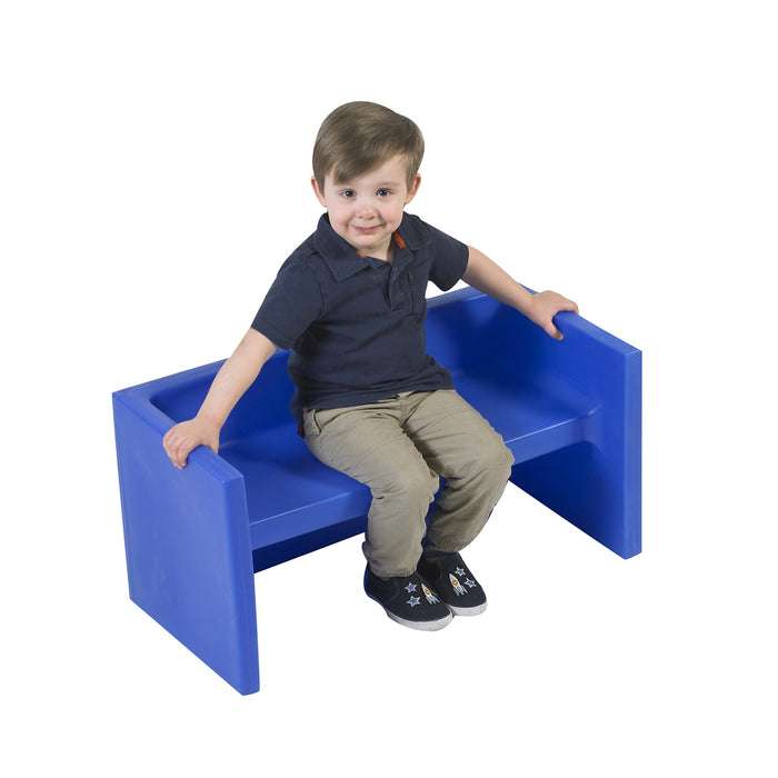 Children's Factory Commercial ADAPTA-BENCH 3-N-1 Flexible Seating Children's Bench CF910