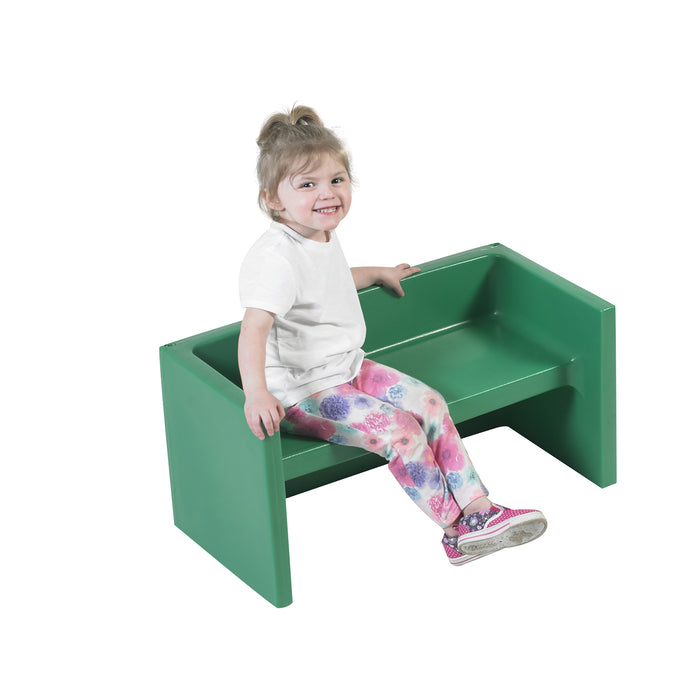Children's Factory Commercial ADAPTA-BENCH 3-N-1 Flexible Seating Children's Bench CF910