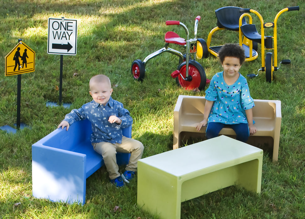 Children's Factory Commercial ADAPTA-BENCH 3-N-1 Flexible Seating Children's Bench CF910