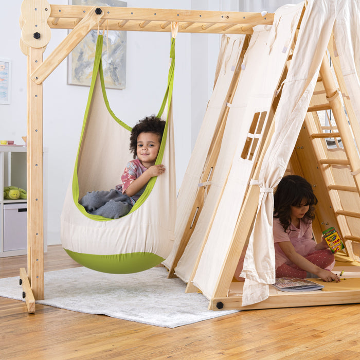 Avenlur Chestnut - 8-in-1 Jungle Gym for Toddlers AVNLR-WD-CLBR