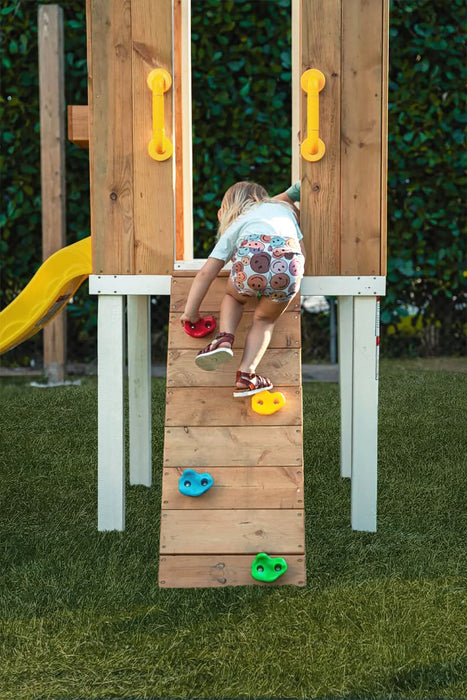 Avenlur Forest - Modern Backyard Outdoor Swing Set 2 Swings And Trapeze Bar AVNLR-MDRN-SWNG-M-V3-NY