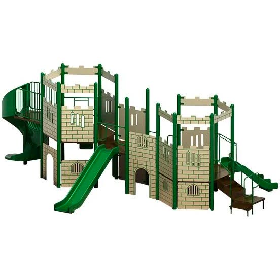 SportsPlay Castle and Castle Jr Modular Playground 911-235B, 911-135B