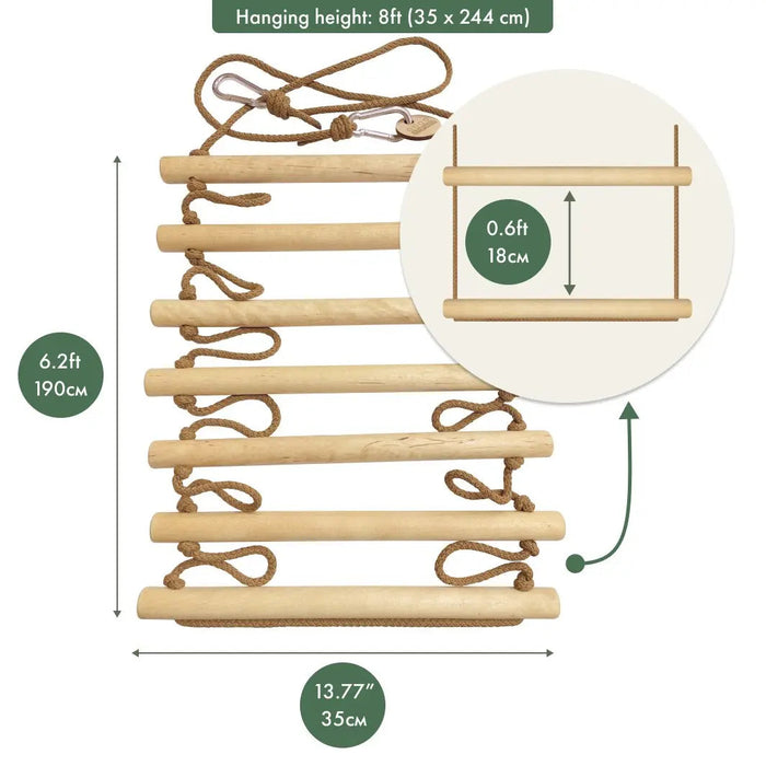 Goodevas Etsy Climbing rope ladder for kids 3-9 y.o. CRL-K39-et