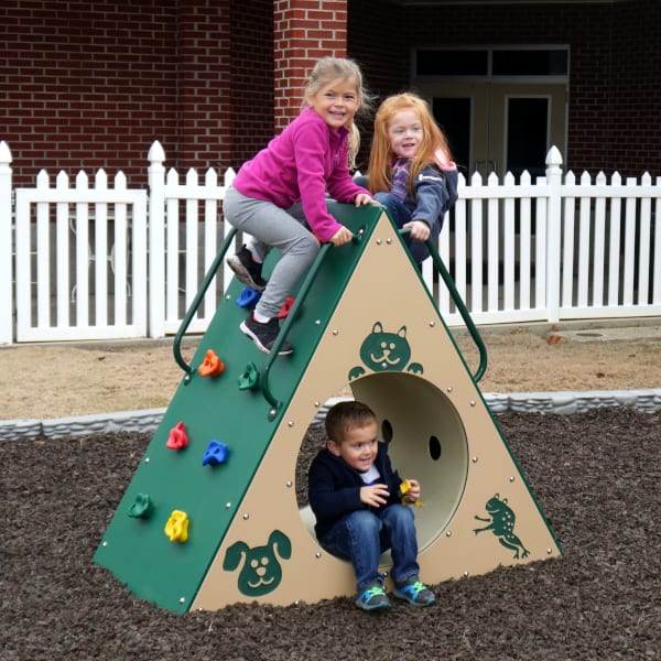 Infinity Playgrounds Climbing Wall With Tunnel IP-8038