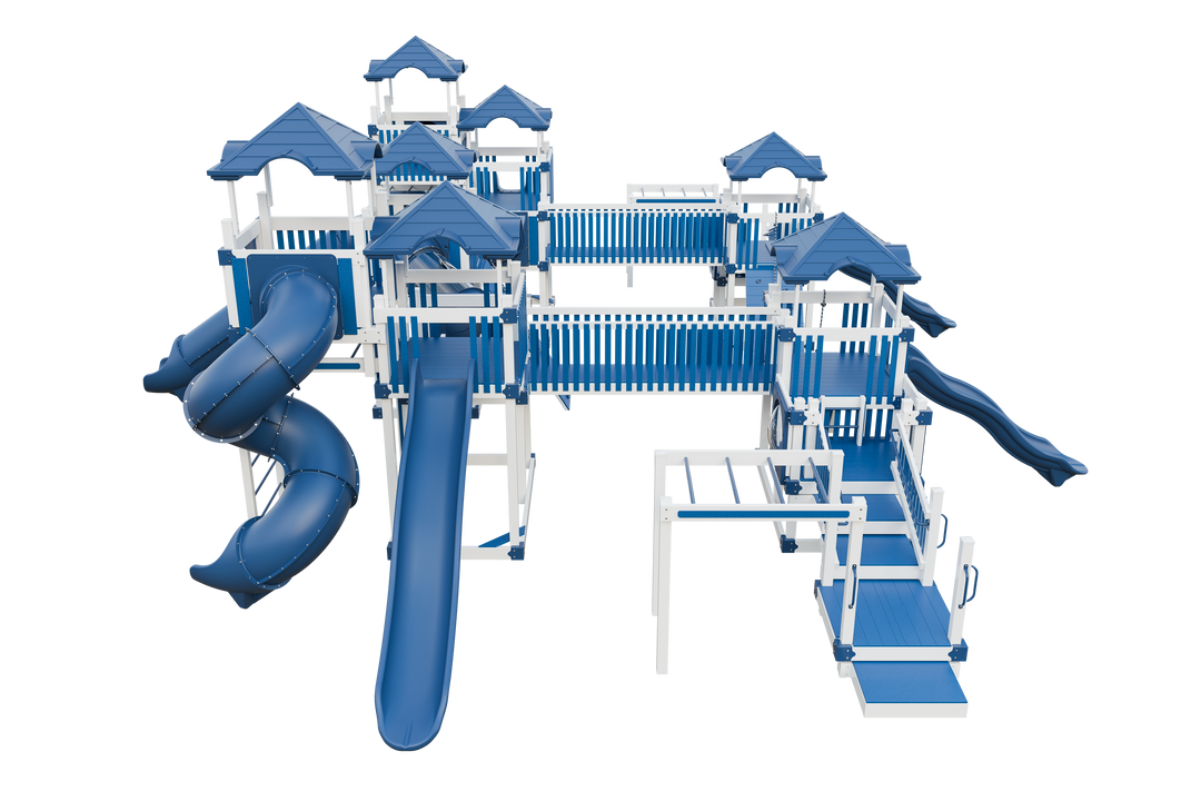 Swing Kingdom Mighty Expedition Vinyl Playground Commercial Vinyl Playset