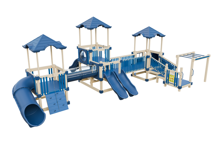 Swing Kingdom Tiny Town Playground Commercial Vinyl Playset