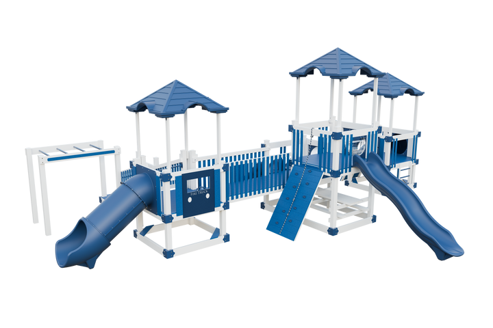 Swing Kingdom Tiny Town Playground Commercial Vinyl Playset