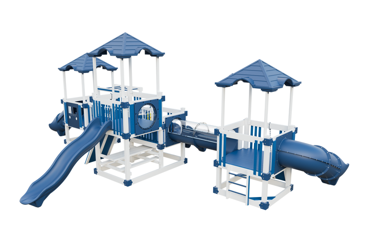 Swing Kingdom Tiny Town Playground Commercial Vinyl Playset