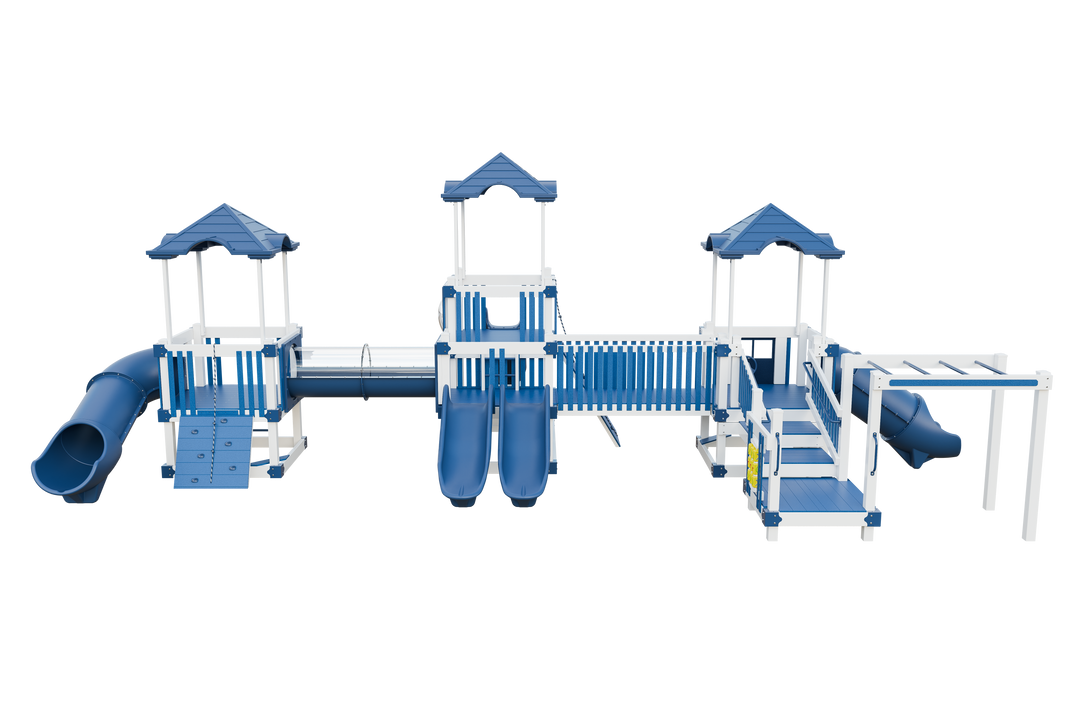 Swing Kingdom Tiny Town Playground Commercial Vinyl Playset