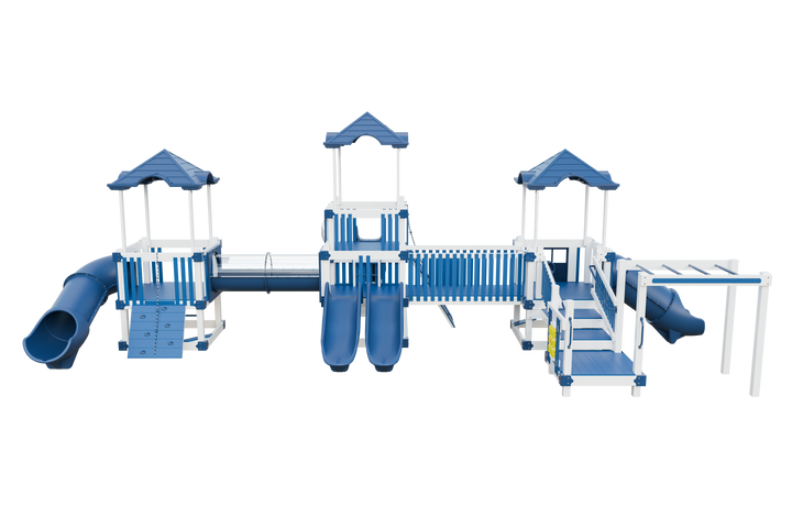 Swing Kingdom Tiny Town Playground Commercial Vinyl Playset