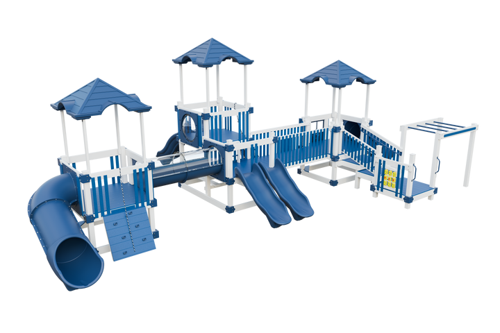 Swing Kingdom Tiny Town Playground Commercial Vinyl Playset