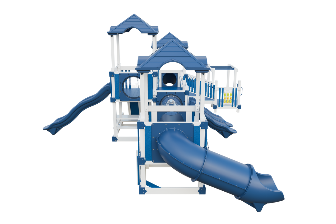 Swing Kingdom Tiny Town Playground Commercial Vinyl Playset