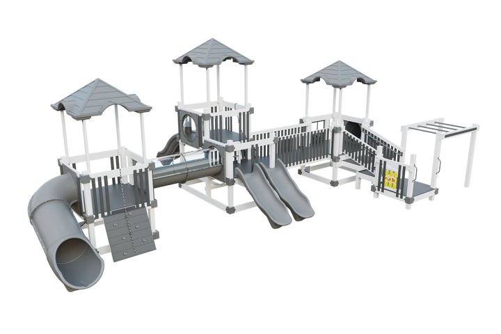 Swing Kingdom Tiny Town Playground Commercial Vinyl Playset