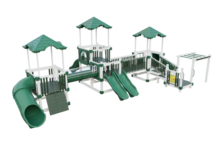 Swing Kingdom Tiny Town Playground Commercial Vinyl Playset
