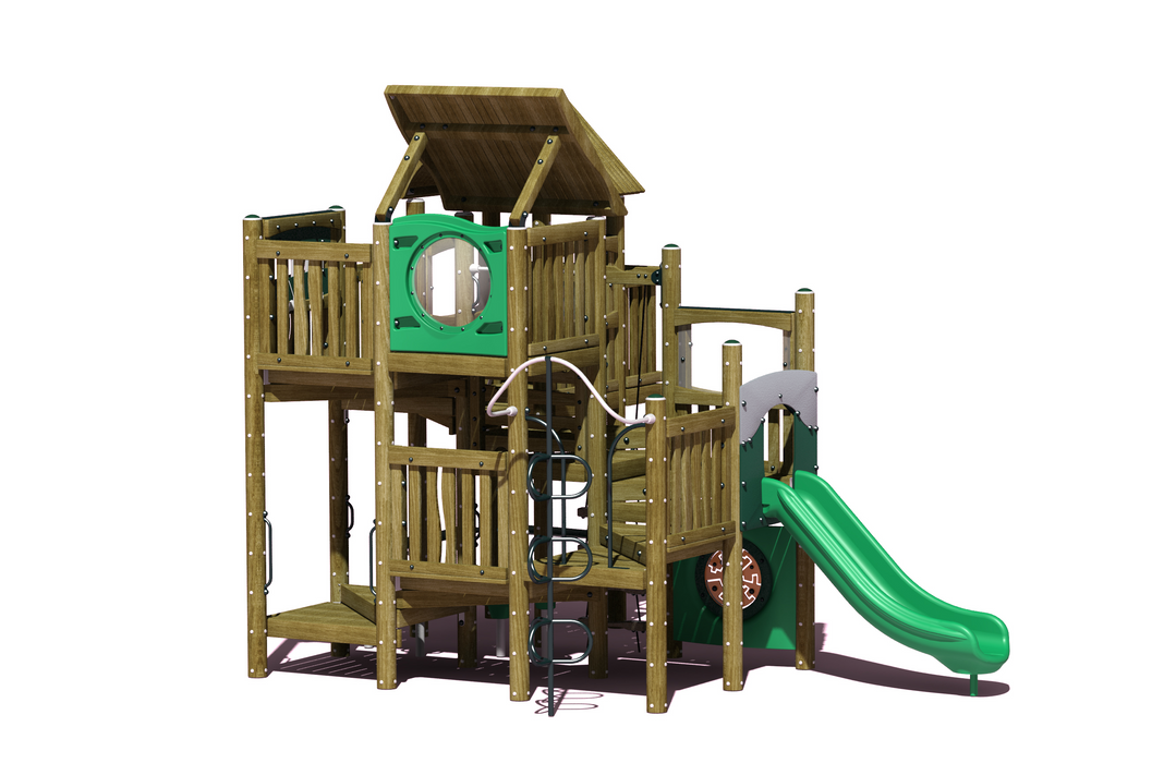 BigToys Cedar Playground Structure BT-806, MBT-806