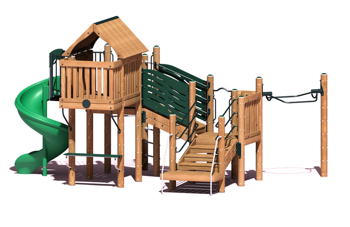 BigToys Retreat Playground Structure BT-2900, MBT-2900