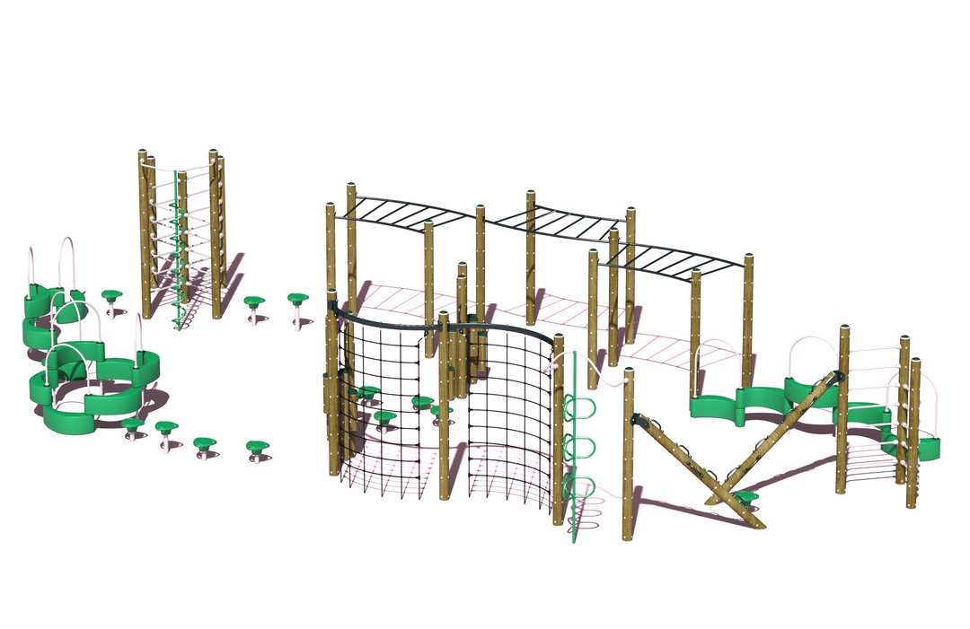 BigToys Mauna Loa Playground Structure BT-916, MBT-916