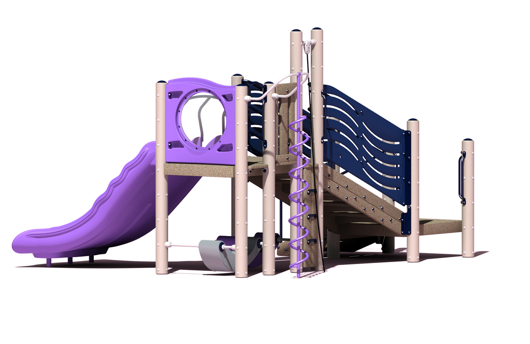 BigToys Escapade-Accessible Playground Structure BT-2107-1, MBT-2107-1