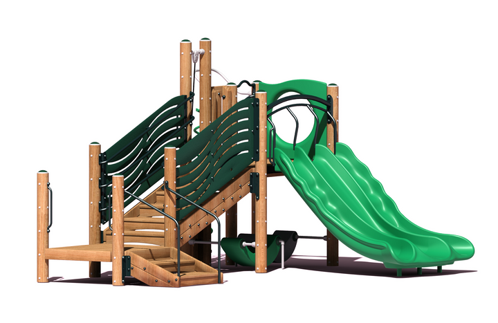 BigToys Escapade-Accessible Playground Structure BT-2107-1, MBT-2107-1