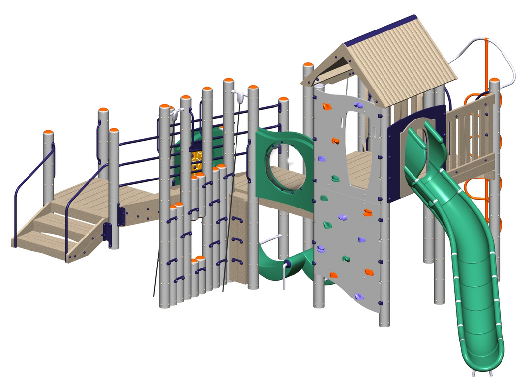 BigToys Mountaineer Playground Structure BT-2608, MBT-2608