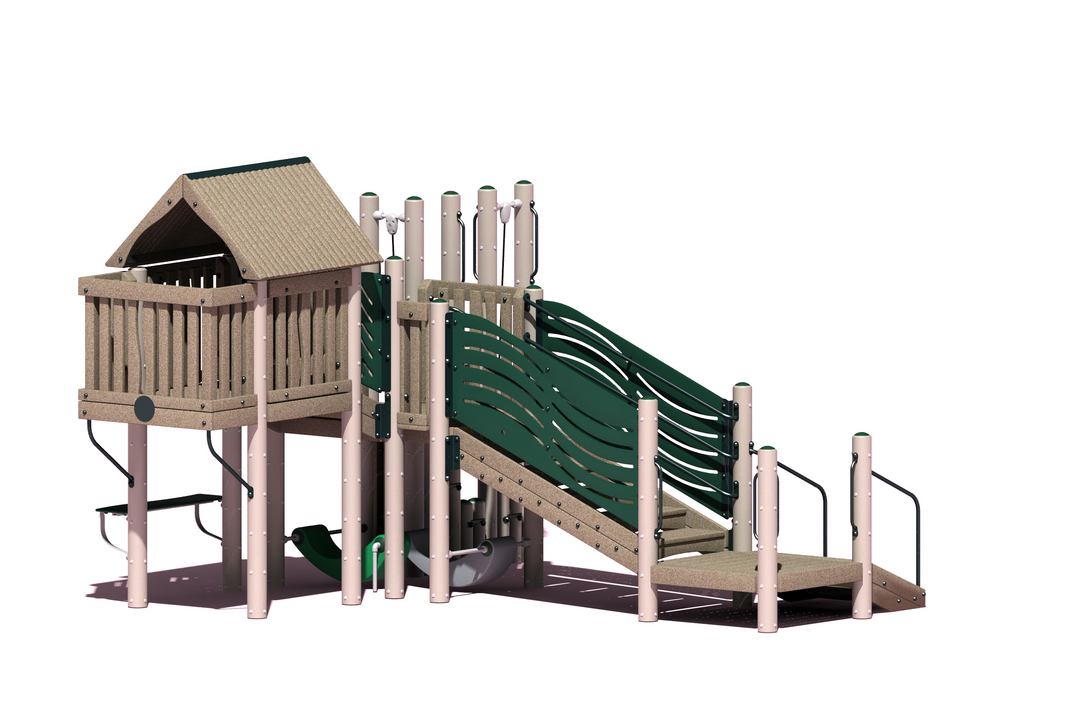 BigToys Vista Accessible Playground Structure BT-2504-1, MBT-2504-1