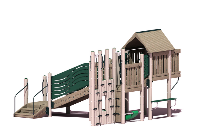 BigToys Vista Accessible Playground Structure BT-2504-1, MBT-2504-1