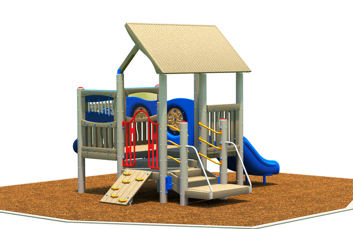 BigToys Hideout Freestanding EarlyWorks Structures EC-430, MEC-430