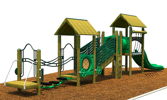 BigToys Harbor Playground Structure EC-433, MEC-433