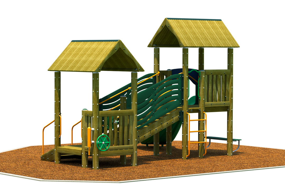 BigToys Habitat Freestanding EarlyWorks Structures EC-435, MEC-435