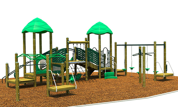 BigToys Bridge Station Playground Structure BT-225, MBT-225