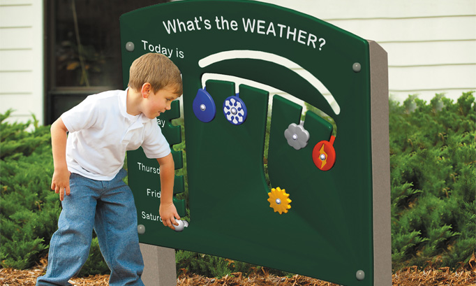 BigToys WEATHER PANEL - FREESTANDING Playground Structure EC-006, MEC-006