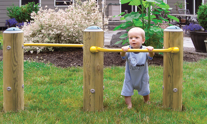 BigToys Toddler Pull-up Bar Freestanding 6-23 Months EC-017, MEC-017