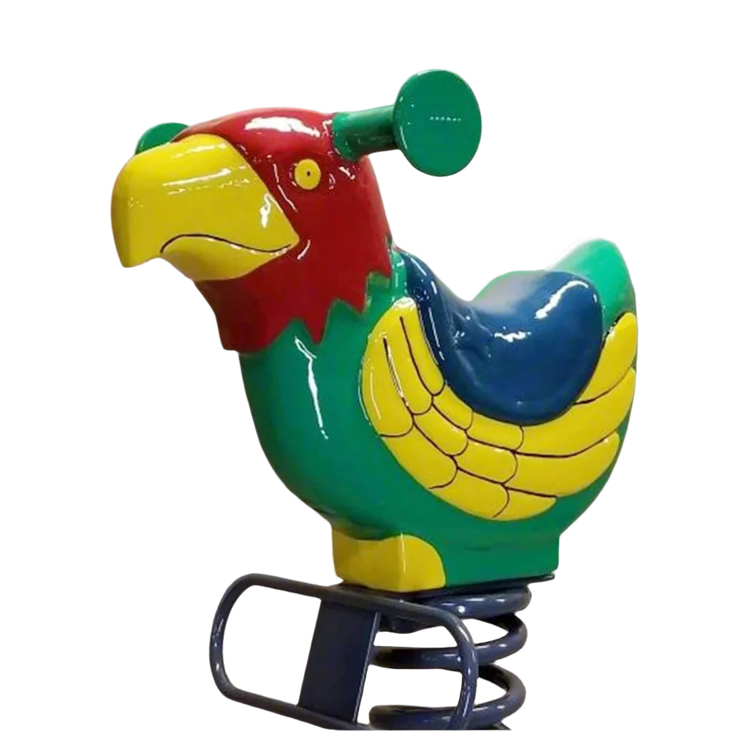 Kidstuff Playsystems Fun-A-Mal Molded Aluminum Parrot 9743