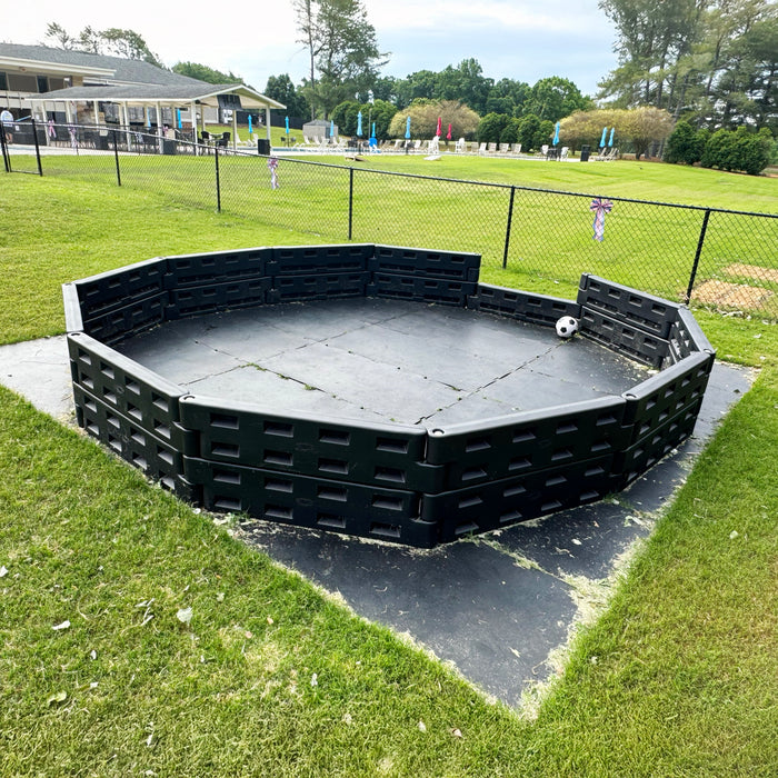 Action Play Systems Gaga Ball Pit Permanent Inground Mount APS-GaGaPit-IG