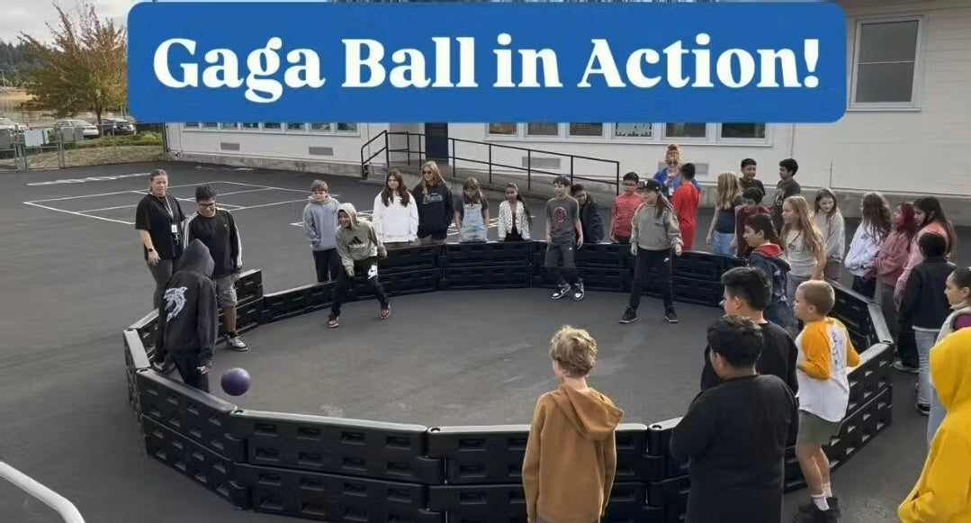 Action Play Systems Gaga Ball Pit Permanent Inground Mount APS-GaGaPit-IG