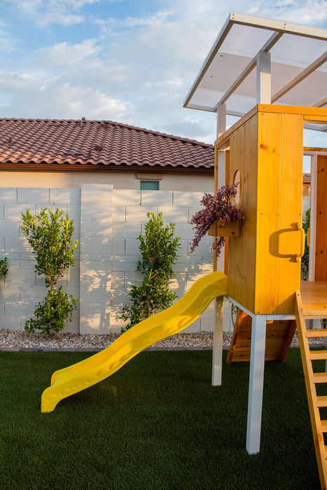 Avenlur Forest - Modern Backyard Outdoor Swing Set 2 Swings And Trapeze Bar AVNLR-MDRN-SWNG-M-V3-NY