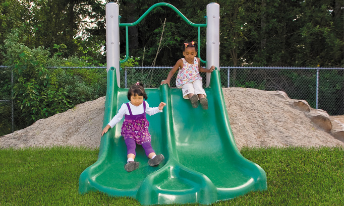 BigToys Embankment Slide Freestanding Sensory Motor EC-109, MEC-109