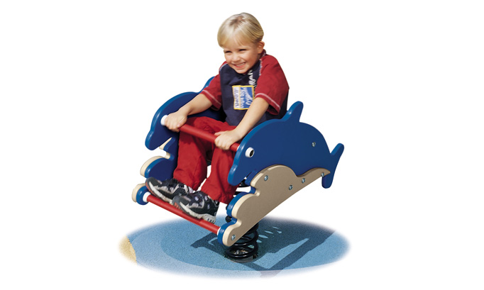 BigToys Dolphin Spring Rider Freestanding Sensory Motor MEC-128