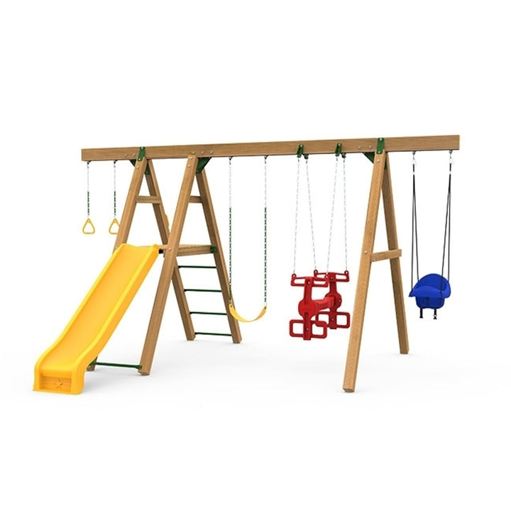 PlayStar Mesa Silver Swing Set PS 73602, KT 74602